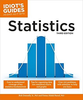 Statistics, 3E (Idiot's Guides)