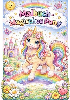 Malbuch, Magisches pony
