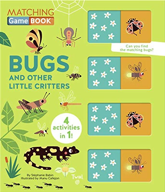 Matching Game Book: Bugs and Other Little Critters