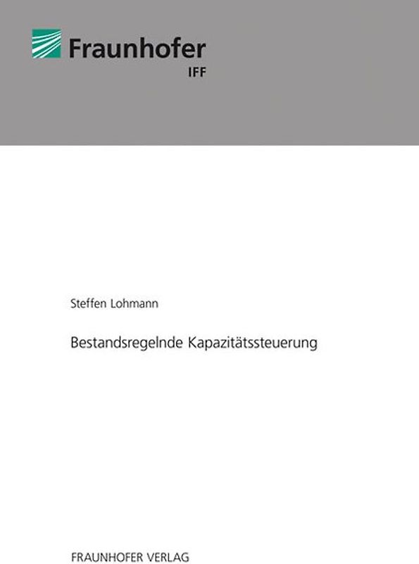 Bestandsregelnde Kapazitätssteuerung.