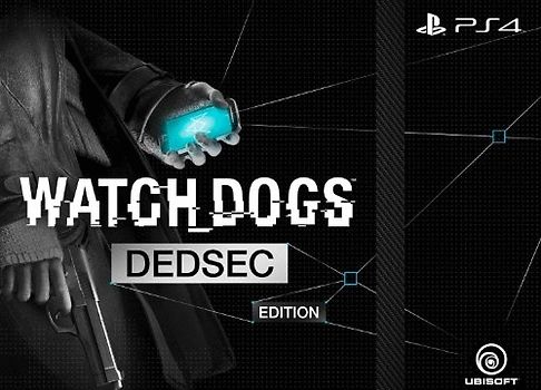 Watch Dogs [DEDSEC_Edition inkl. Spiel, Aiden Figur, Steelbook, Sammlerbox, Artbook, Soundtrack, Karte von Chicago, 4 Sammelkarten, 3 Abzeichen, UK Import] PlayStation 4