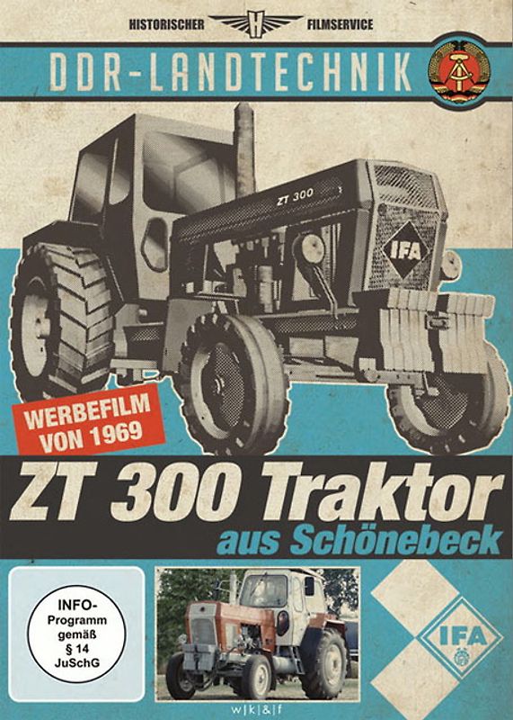 DDR - ZT 300 Traktor aus Schönebeck DVD