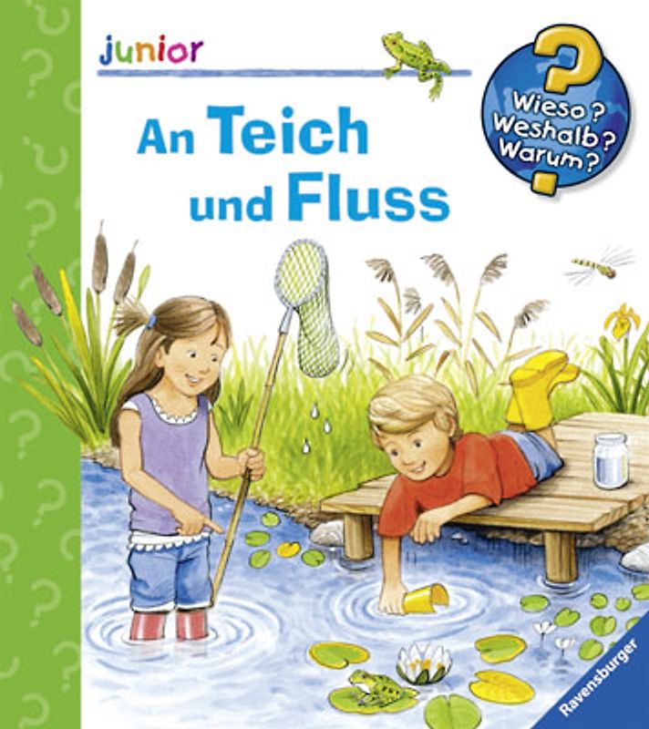 An Teich und Fluss
