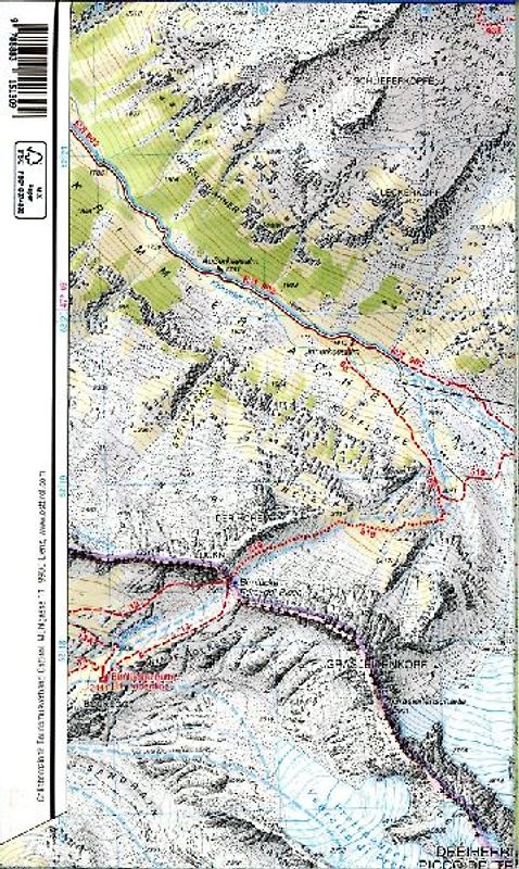 Venedigergruppe 1:25 000