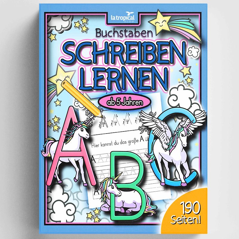 Buchstaben schreiben lernen ab 5 Jahren