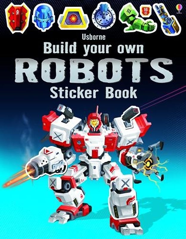 Build Your Own Robots Sticker Book (Build Your Own Sticker Books) - Tudhope, Simon