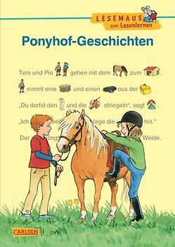 LESEMAUS zum Lesenlernen Sammelbände: Ponyhof-Geschichten zum Lesenlernen