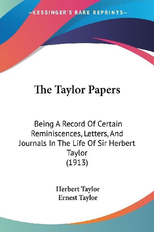 The Taylor Papers
