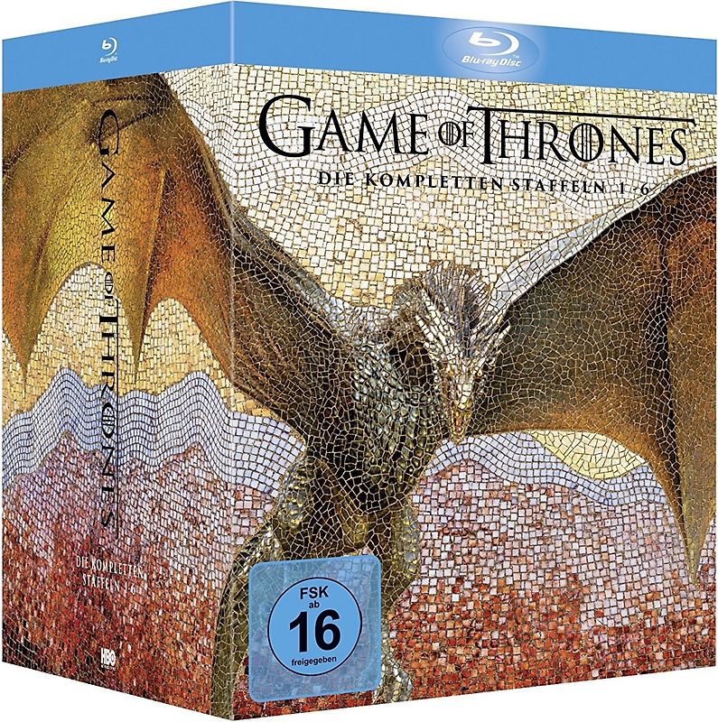 Game of Thrones Staffel 1 - 6 [Digipack inkl. Fotobuch + Bonusdiscs, 30 Discs] Blu-ray Disc