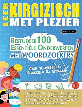 LEER KIRGIZISCH MET PLEZIER - VOOR VOLWASSENEN