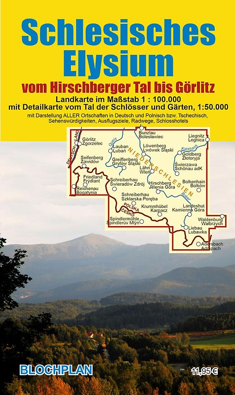 Landkarte Schlesisches Elysium