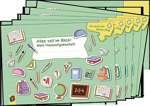 10er- Paket: Gut durch den (Ganz-)Tag: Alles voll im Blick – mein Hausaufgabenheft