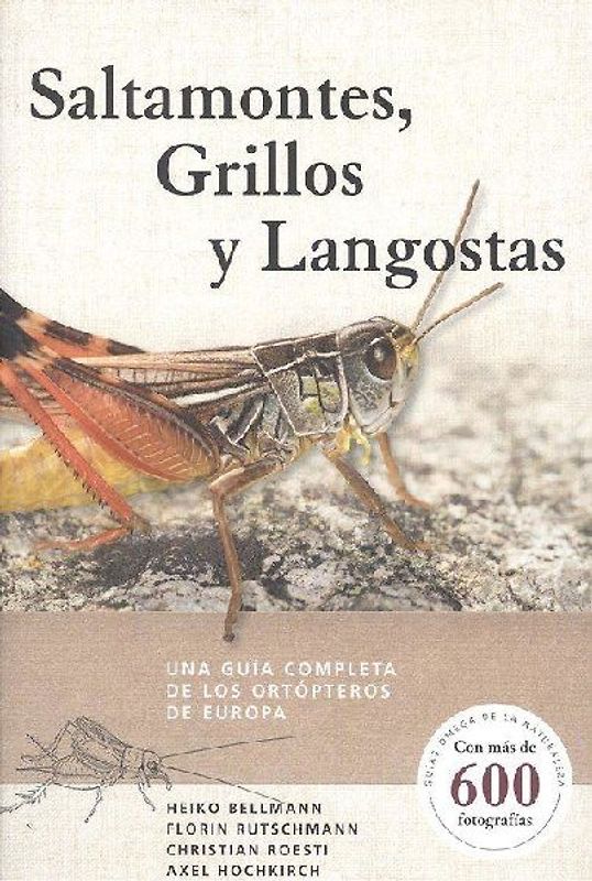 Saltamontes, grillos y langostas : una guía completa de los ortópteros de Europa