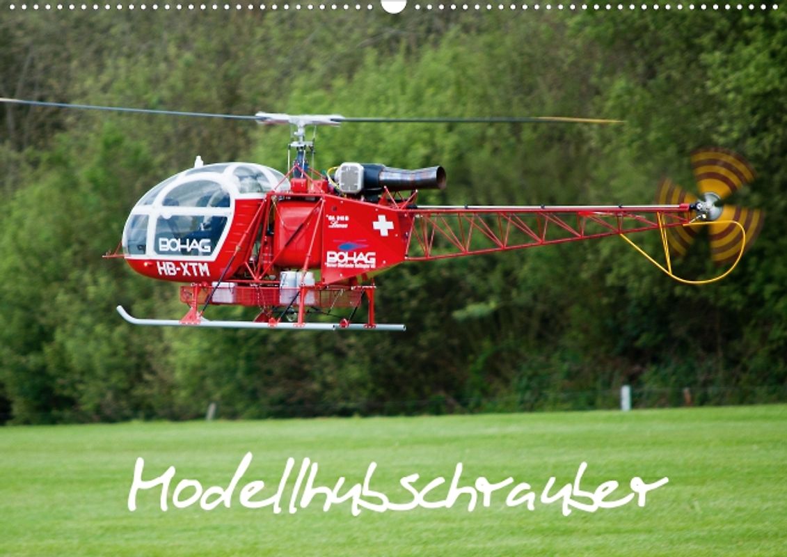 Modellhubschrauber (Posterbuch DIN A2 quer)