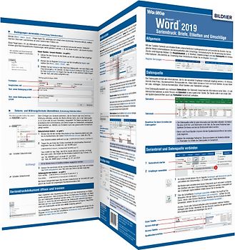 Seriendruck mit Word – Briefe, Etiketten und Umschläge - für alle Versionen