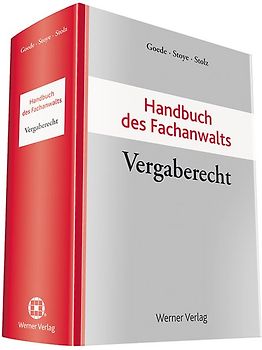 Handbuch des Fachanwalts Vergaberecht
