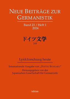 Neue Beiträge zur Germanistik, Band 23 / Heft 1 / 2024