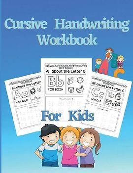 Cursive Handwriting Workbook For Kids