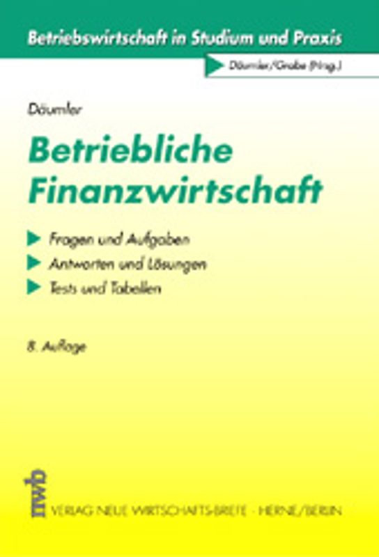 Betriebliche Finanzwirtschaft