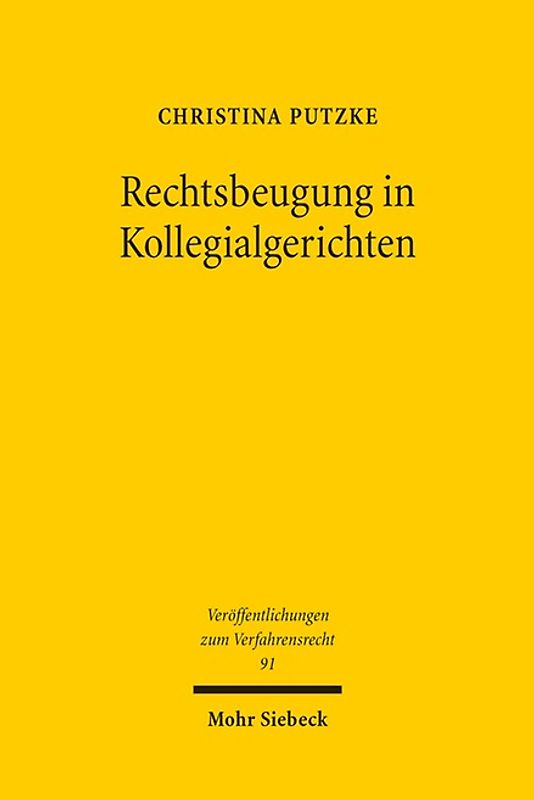 Rechtsbeugung in Kollegialgerichten