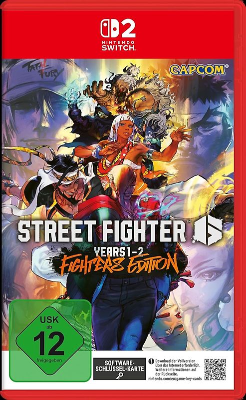 Street Fighter 6 Years 1-2 Fighters Edition Nintendo Switch 2