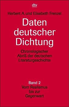Daten deutscher Dichtung 2