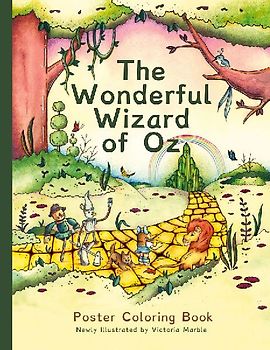 The Wonderful Wizard of Oz Poster Coloring Book