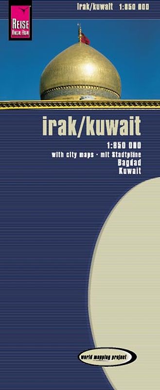 Reise Know-How Landkarte Irak, Kuwait (1:850.000)