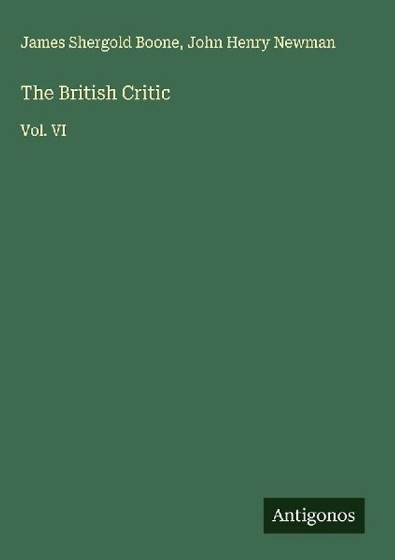 The British Critic