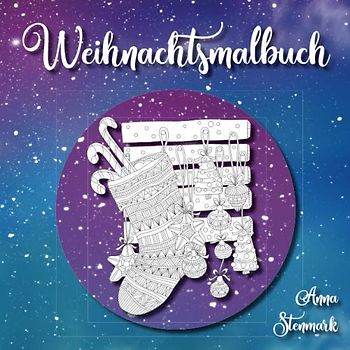 Weihnachtsmalbuch (Entzückende Malbücher, Band 2)