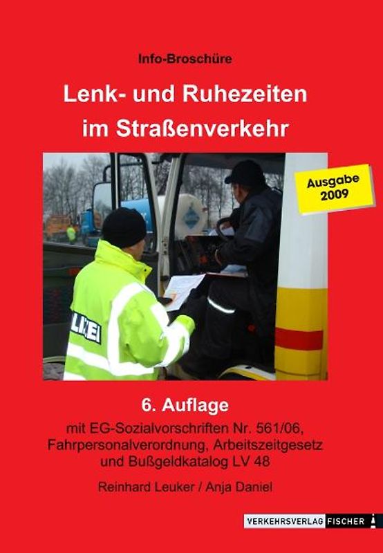 Info-Broschüre Lenk- und Ruhezeiten im Strassenverkehr