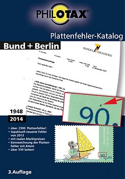 Plattenfehler Katalog Bund + Berlin 3. Auflage