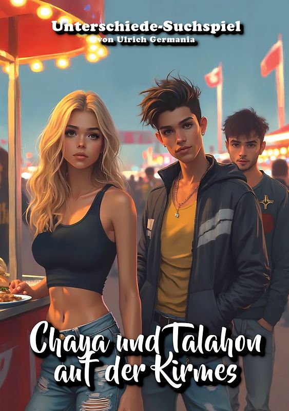 Chaya und Talahon auf der Kirmes