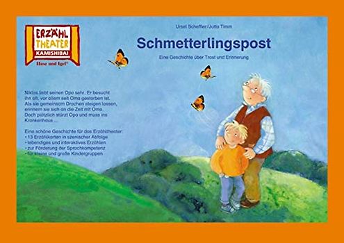 Schmetterlingspost / Kamishibai Bildkarten: Eine Geschichte über Trost und Erinnerung. 13 Bildkarten für das Erzähltheater