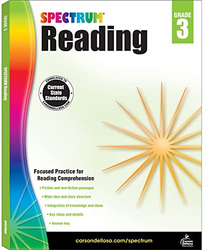Spectrum Reading Workbook, Grade 3