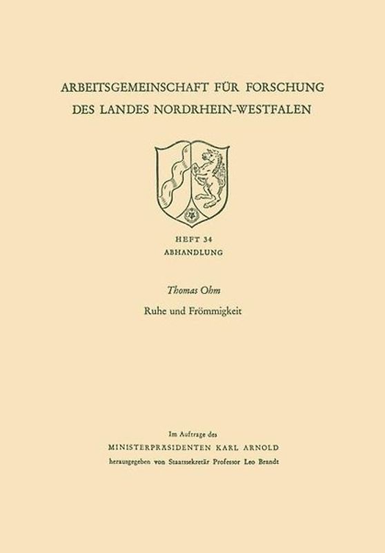 Ruhe und Frömmigkeit