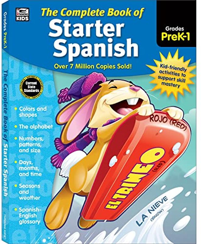 The Complete Book of Starter Spanish, Grades Preschool - 1