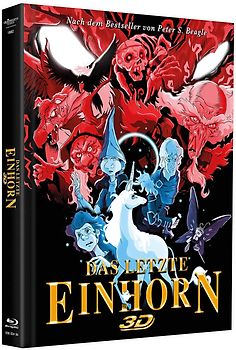 Das letzte Einhorn 3D [Limited Mediabook Edition, Cover C, 2 Discs] 3D Blu-ray Disc