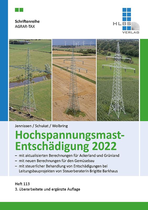 Hochspannunsmast-Entschädigung 2022