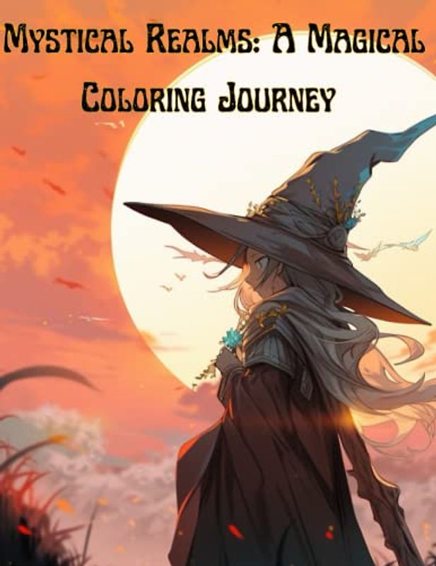 Mystical Realms: A Magical Coloring Journey