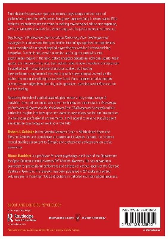 Psychology in Professional Sports and the Performing Arts