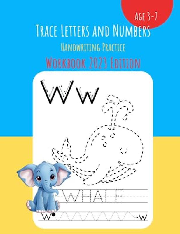 PreSchool Workbook - Trace Letters and Numbers: Fun and Educational Tracing Exercises for Preschoolers to Improve Handwriting Skills: Prepare Your ... with Engaging Activities and Practice Pages