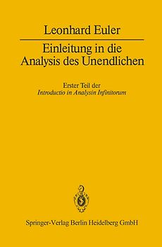 Einleitung in die Analysis des Unendlichen