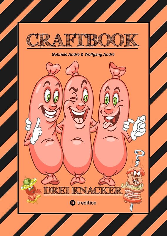 CRAFTBOOK - LUSTIGE GRILLPARTY - WITZIGE AUSMALMOTIVE - HAMBURGER - GEMÜSE - EIS - KNIFFLIGE RÄTSEL - SPANNENDES BASTELSPIEL MIT DER WAAGE