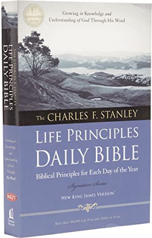 Charles F. Stanley Life Principles Daily Bible-NKJV