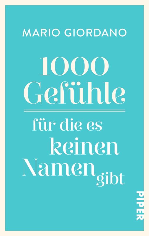 1000 Gefühle, für die es keinen Namen gibt