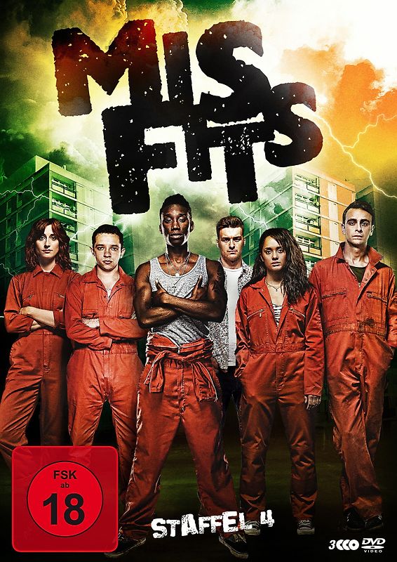 Misfits - Staffel 4 [3 DVDs] DVD