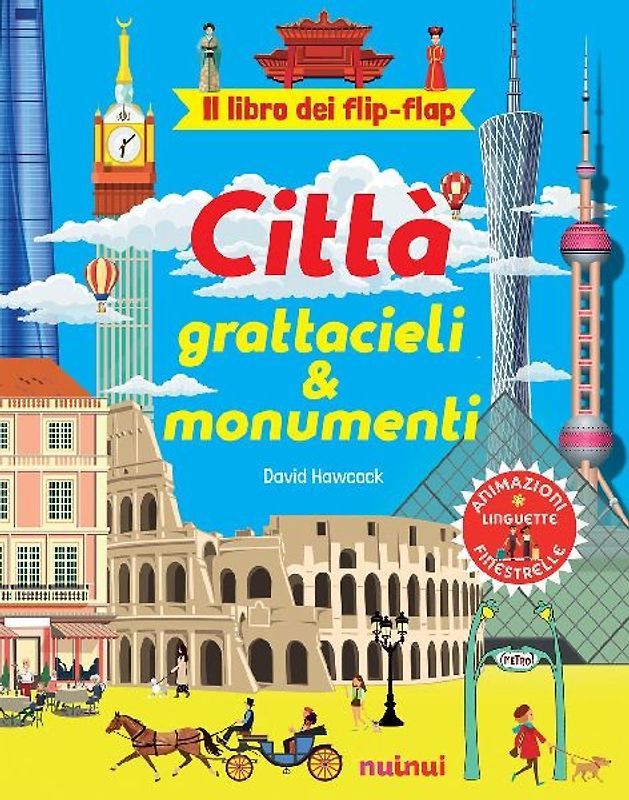 Città, grattacieli e monumenti. Il libro dei flip-flap