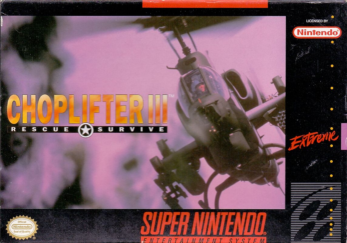 Choplifter 3 - Rescue Survive NES