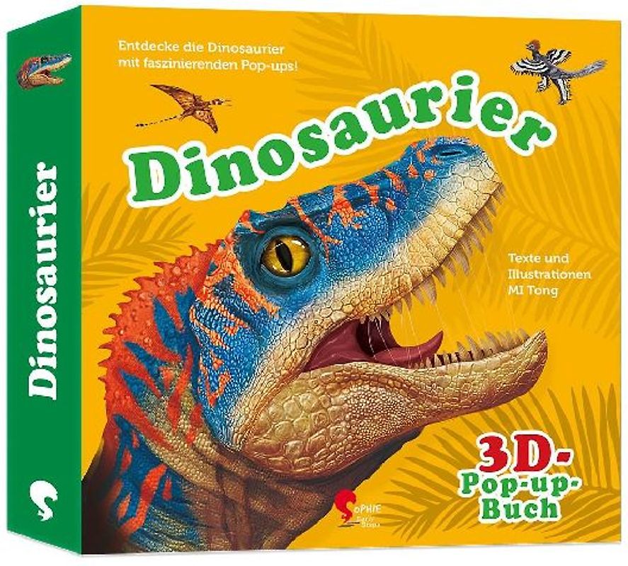 Dinosaurier 3D-Pop-up-Buch